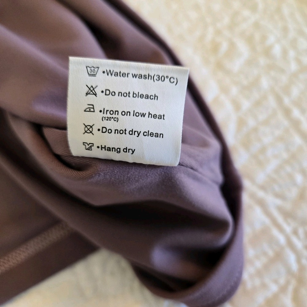 REORIA Sleeveless High Neck Double Lined Casual Basic Tank Plum XL - Picture 7 of 10